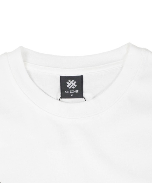 ONEXONE(ワンフォーワン)の「【ONEXONE/ワンフォーワン】COMFY STYLE TEE(Tシャツ/カットソー・メンズ・ホワイト/ブラック・MEDIUM/LARGE)」の5枚目の写真