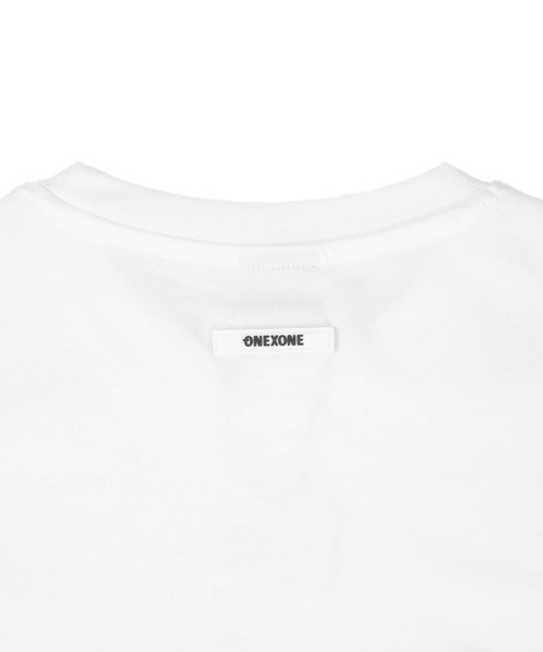 ONEXONE(ワンフォーワン)の「【ONEXONE/ワンフォーワン】COMFY STYLE TEE(Tシャツ/カットソー・メンズ・ホワイト/ブラック・MEDIUM/LARGE)」の10枚目の写真