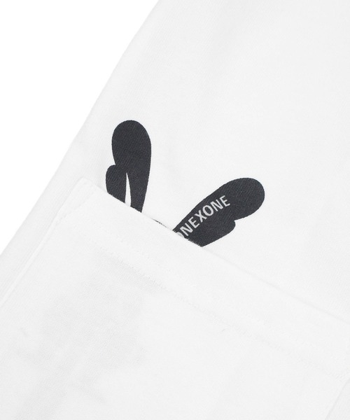 ONEXONE(ワンフォーワン)の「【ONEXONE/ワンフォーワン】COMFY STYLE TEE(Tシャツ/カットソー・メンズ・ホワイト/ブラック・MEDIUM/LARGE)」の13枚目の写真