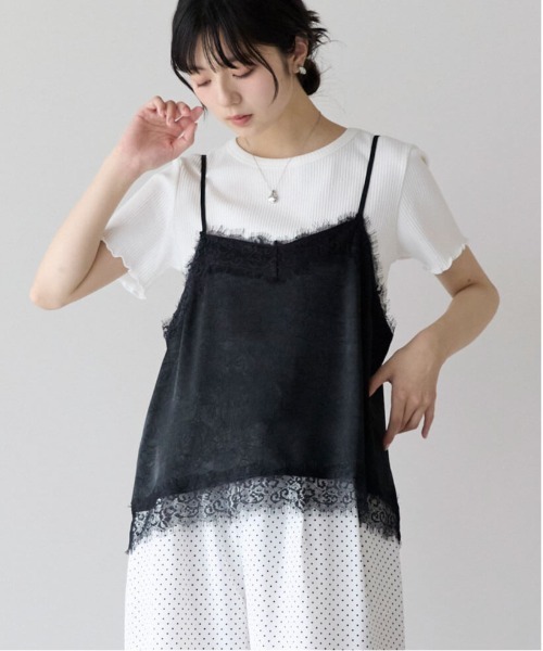 【大幅値下げ】tope peto tupe top/ブラック tiptop+pocket｜ティップトッププラスポケットのトップス（ブラック