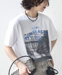 jj mercer | J.J.MERCER: プリント TEE(Tシャツ/カットソー)