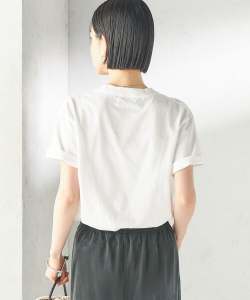 jj mercer(ジェイジェイマーサー)の「J.J.MERCER: プリント TEE(Tシャツ/カットソー・レディース・ホワイト/ライトホワイト/ホワイト系その他・ONE SIZE)」の11枚目の写真