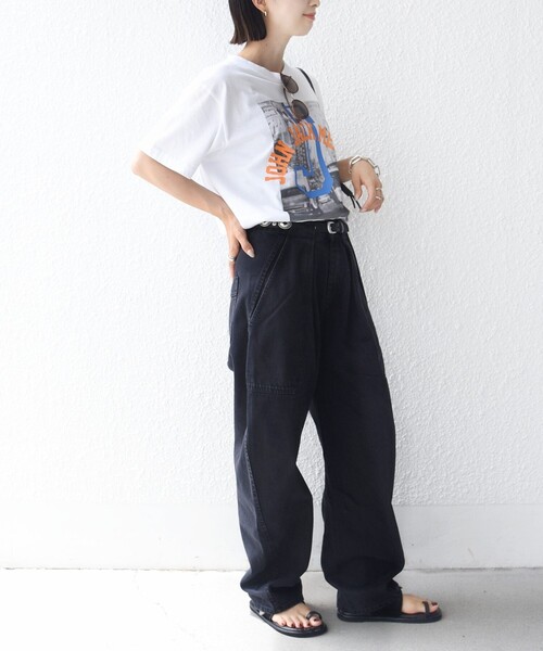 jj mercer(ジェイジェイマーサー)の「J.J.MERCER: プリント TEE(Tシャツ/カットソー・レディース・ホワイト/ライトホワイト/ホワイト系その他・ONE SIZE)」の14枚目の写真