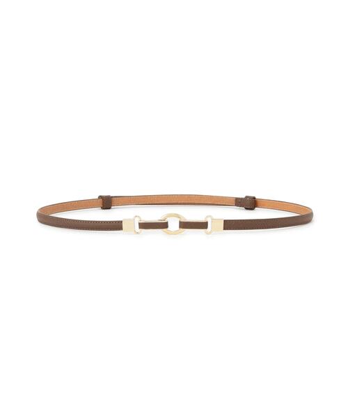 NATURAL BEAUTY BASIC(ナチュラルビューティーベーシック)の「カクシボスレンダーベルト(ベルト・レディース・キャメル/ブラック/ダークブラウン・フリ-)」の3枚目の写真