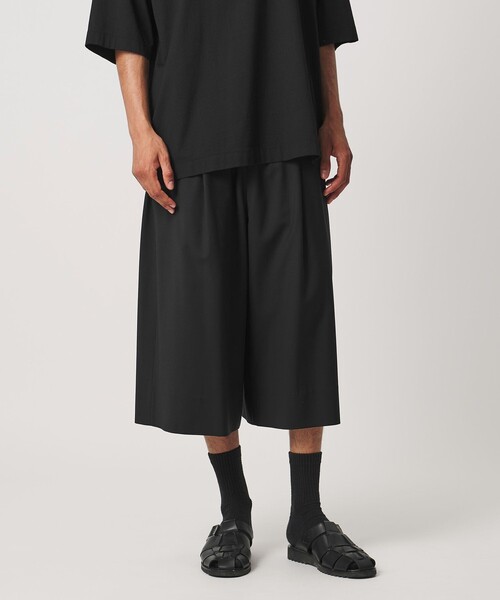 LOEFF(ロエフ)の「<LOEFF>トロピカルウール ガウチョ パンツ MENS(その他パンツ・メンズ・ブラック/ブラウン系/ワイン・2/1)」の1枚目の写真