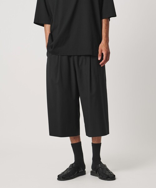 LOEFF(ロエフ)の「<LOEFF>トロピカルウール ガウチョ パンツ MENS(その他パンツ・メンズ・ブラック/ブラウン系/ワイン・2/1)」の4枚目の写真