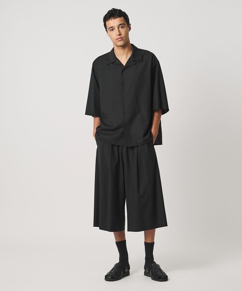 LOEFF(ロエフ)の「<LOEFF>トロピカルウール ガウチョ パンツ MENS(その他パンツ・メンズ・ブラック/ブラウン系/ワイン・2/1)」の5枚目の写真
