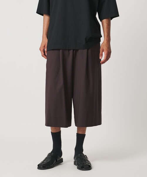 LOEFF(ロエフ)の「<LOEFF>トロピカルウール ガウチョ パンツ MENS(その他パンツ・メンズ・ブラック/ブラウン系/ワイン・2/1)」の10枚目の写真