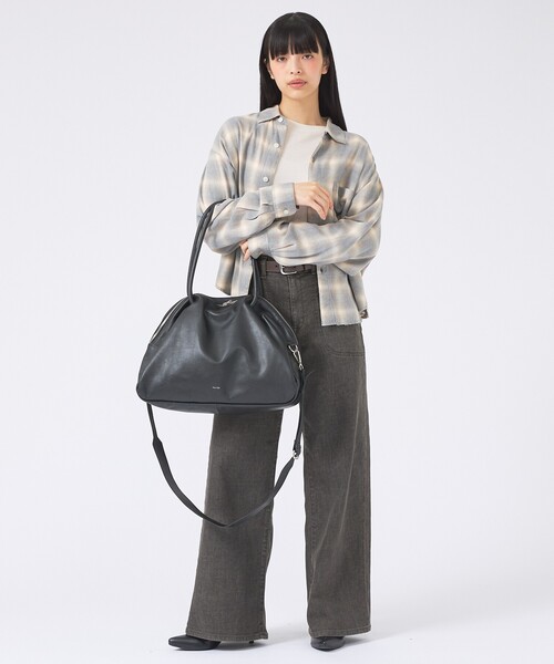 【yamamotoyama】 トナー TN328AK ブラック 新品 YArKA/ヤーカ】real leather sharp & soft mix nuance bag Lサイズ