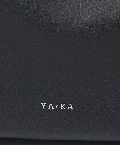 YArKA(ヤーカ)の「【YArKA/ヤーカ】real leather sharp & soft mix nuance bag Lサイズ/ ニュアンスボストンバッグ(ボストンバッグ・メンズ・ブラック・フリー)」の7枚目の写真
