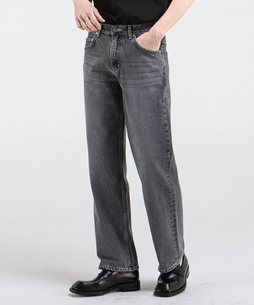 BRANDED（ブランデッド）の「1892 グレーハウスジーンズ [ワイドストレート]（デニムパンツ・メンズ・その他・34/32/30/26/28）」の5枚目の写真