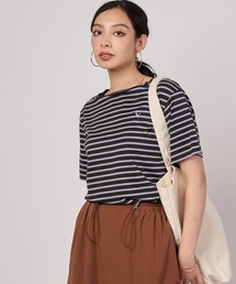 ボーダー 半袖Tシャツ