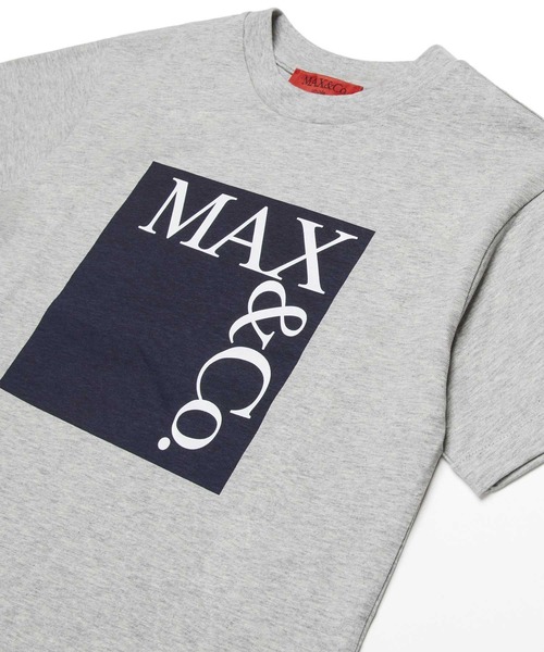 MAX&Co.(マックス アンド コー)の「Max&Co.(マックスアンドコー)Kids & Junior ブランドロゴ半袖Tシャツカットソー(Tシャツ/カットソー・キッズ・ライトグレー・16Y/14Y)」の3枚目の写真