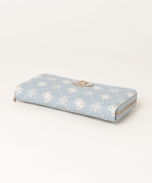 Guess(ゲス)の「EMELIE Logo Large Zip Around 財布 長財布(財布・レディース・ライトブルー・ONE SIZE)」の3枚目の写真