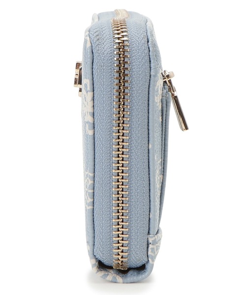 Guess(ゲス)の「EMELIE Logo Large Zip Around 財布 長財布(財布・レディース・ライトブルー・ONE SIZE)」の5枚目の写真