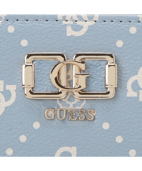 Guess(ゲス)の「EMELIE Logo Large Zip Around 財布 長財布(財布・レディース・ライトブルー・ONE SIZE)」の7枚目の写真
