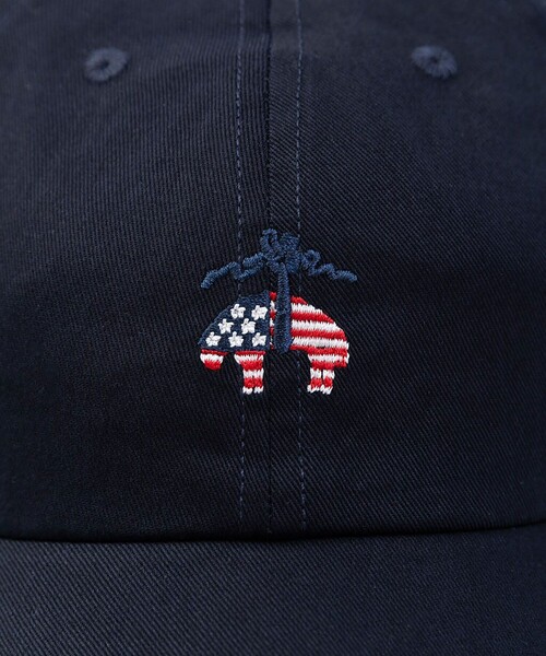 BROOKS BROTHERS(ブルックスブラザーズ)の「【アメリカ建国250th記念】 コットンツイル 星条旗GFロゴ ベースボールキャップ(キャップ・メンズ・ネイビー/カーキ・ONE SIZE)」の5枚目の写真