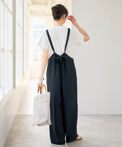 Spick & Span(スピックアンドスパン)の「《追加》汗染み防止ファインコットンTシャツ(Tシャツ/カットソー・レディース・ホワイト/ベージュ/ブラック/ライトグレー・FREE)」の15枚目の写真