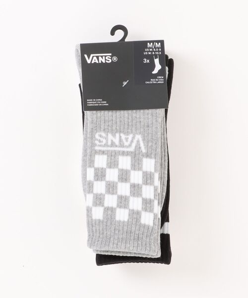 VANS ヴァンズ Classic Check Crew カジュアルソックス VN000QBUY28
