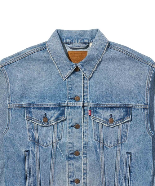 Levi's(リーバイス)の「Levi's/リーバイス 90S トラッカージャケット SPECIALIZED BY SHINZONE(デニムジャケット・レディース・インディゴブルー・XS/S/M/L)」の6枚目の写真