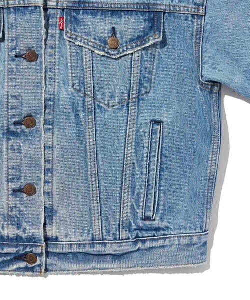 Levi's(リーバイス)の「Levi's/リーバイス 90S トラッカージャケット SPECIALIZED BY SHINZONE(デニムジャケット・レディース・インディゴブルー・XS/S/M/L)」の4枚目の写真
