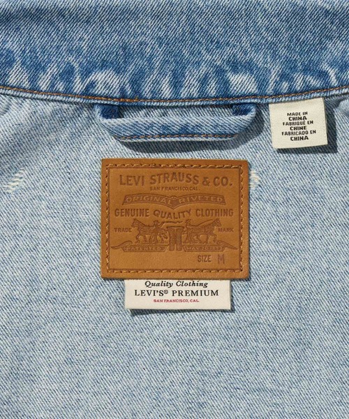 Levi's(リーバイス)の「Levi's/リーバイス 90S トラッカージャケット SPECIALIZED BY SHINZONE(デニムジャケット・レディース・インディゴブルー・XS/S/M/L)」の2枚目の写真