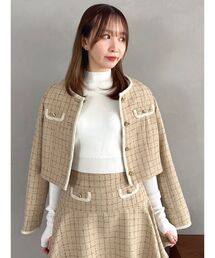 ノーカラージャケット（イエロー/黄色系）ファッション通販 - ZOZOTOWN