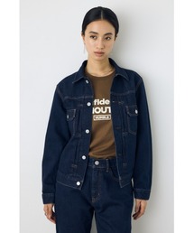 フレアパンツ セットアップ対応」に該当するデニムジャケット