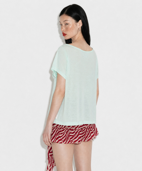 SETSETSET(セットセットセット)の「ゴールドフィッシュフレアTシャツ(Tシャツ/カットソー・レディース・その他・ONE SIZE)」の4枚目の写真