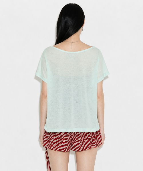 SETSETSET(セットセットセット)の「ゴールドフィッシュフレアTシャツ(Tシャツ/カットソー・レディース・その他・ONE SIZE)」の5枚目の写真