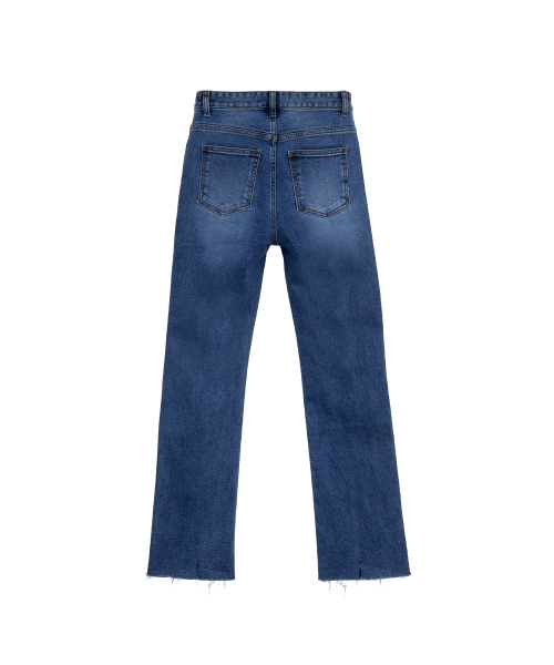 LOTSYOU(ロッツユー)の「lotsyou_Back Slit Slim Straight Denim(デニムパンツ・レディース・その他・SMALL/MEDIUM)」の6枚目の写真