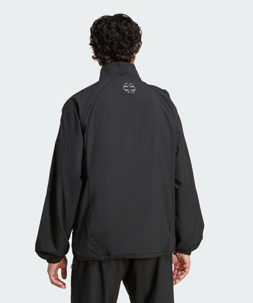 adidas(アディダス)の「チームガイスト アディカラー トラックトップ / ジャージ / トラックジャケット / アディダスオリジナルス adidas Originals(ジャージ・メンズ・ブラック・XX-LARGE/3XL/LARGE/MEDIUM/SMALL/X-LARGE/X-SMALL)」の2枚目の写真