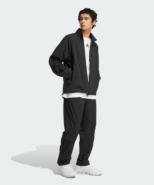 adidas(アディダス)の「チームガイスト アディカラー トラックトップ / ジャージ / トラックジャケット / アディダスオリジナルス adidas Originals(ジャージ・メンズ・ブラック・XX-LARGE/3XL/LARGE/MEDIUM/SMALL/X-LARGE/X-SMALL)」の3枚目の写真