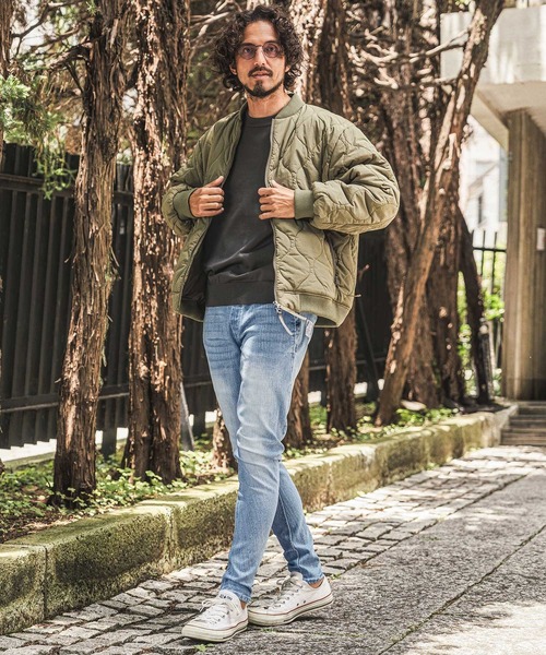 wjk reluxe(ダブルジェーケーリラックス)の「mp15281- Denim Banana Pants デニムバナナパンツ(WR26W-19)(デニムパンツ・メンズ・ブルー系その他/ライトインディゴブルー/ブラック系その他・L/M/S)」の9枚目の写真