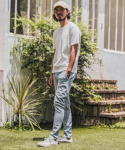 wjk reluxe(ダブルジェーケーリラックス)の「mp15281- Denim Banana Pants デニムバナナパンツ(WR26W-19)(デニムパンツ・メンズ・ブルー系その他/ライトインディゴブルー/ブラック系その他・L/M/S)」の16枚目の写真