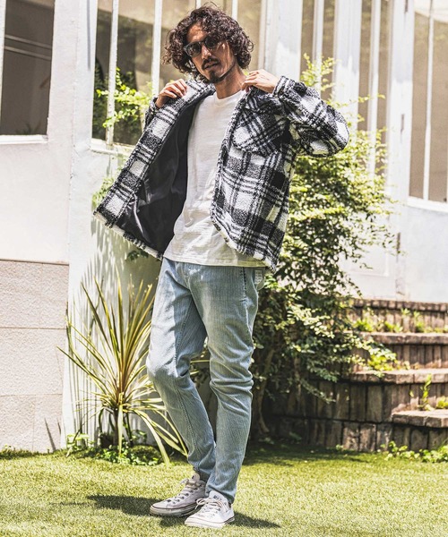 wjk reluxe(ダブルジェーケーリラックス)の「mp15281- Denim Banana Pants デニムバナナパンツ(WR26W-19)(デニムパンツ・メンズ・ブルー系その他/ライトインディゴブルー/ブラック系その他・L/M/S)」の20枚目の写真