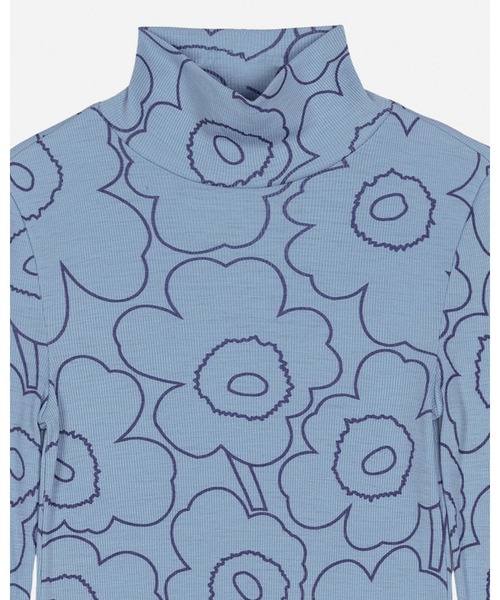marimekko(マリメッコ)の「Hailyva Piirto Unikko / shirt(Tシャツ/カットソー・レディース・ライトブルー・LARGE/SMALL/MEDIUM)」の10枚目の写真