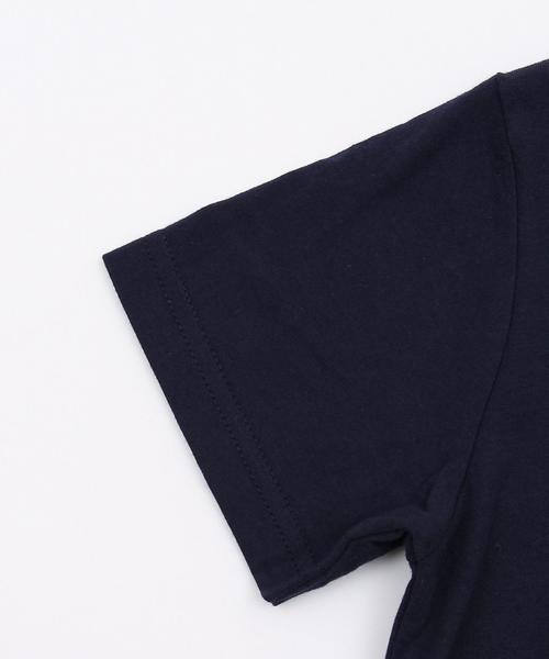 coen（コーエン）の「【coen kids】虫よけ加工コーエンベアフレンズプリントＴシャツ(100～150cm)（Tシャツ/カットソー・キッズ・ホワイト/ネイビー・100/110/130/150/120/140）」の5枚目の写真