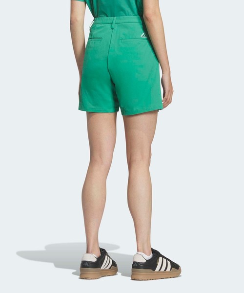 adidas(アディダス)の「スリーストライプス 5インチ ショーツ / ハーフパンツ【adidas Golf/アディダスゴルフ】(その他パンツ・レディース・グリーン・LARGE/MEDIUM/X-LARGE/X-SMALL/SMALL)」の2枚目の写真
