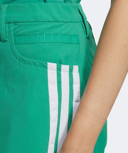 adidas(アディダス)の「スリーストライプス 5インチ ショーツ / ハーフパンツ【adidas Golf/アディダスゴルフ】(その他パンツ・レディース・グリーン・LARGE/MEDIUM/X-LARGE/X-SMALL/SMALL)」の4枚目の写真