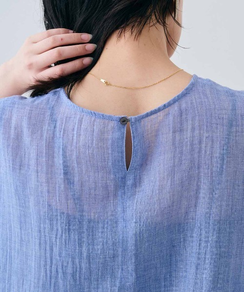 MEDE19F(メデジュウキュウ)の「MEDE19F シングルガーゼドルマントップス(その他トップス・レディース・レッド/ブルー/ブラック・M/L/LL)」の22枚目の写真