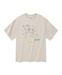 リトルキティ 半袖Tシャツ ベージュ
