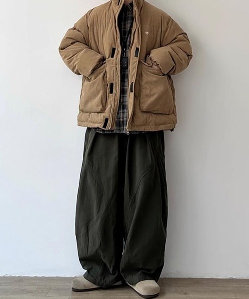 WESTBOY(ウエストボーイ)の「Y2K バルーンシルエット 軍パン ミリタリーカーゴパンツ WO26W7PT11(その他パンツ・メンズ・グリーン/ブラウン/ブラック・L/M/XL)」の9枚目の写真