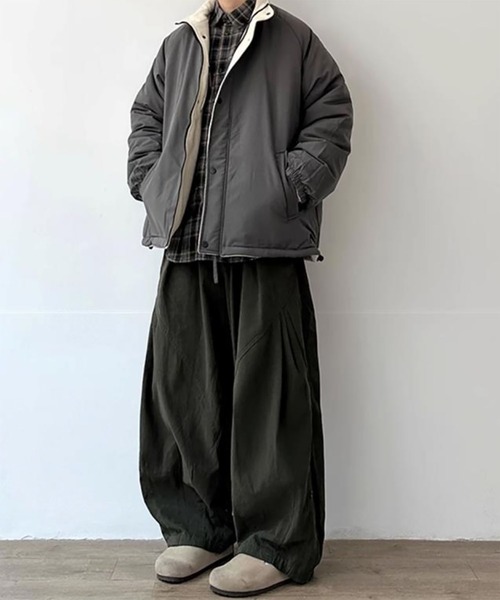 WESTBOY(ウエストボーイ)の「Y2K バルーンシルエット 軍パン ミリタリーカーゴパンツ WO26W7PT11(その他パンツ・メンズ・グリーン/ブラウン/ブラック・L/M/XL)」の13枚目の写真