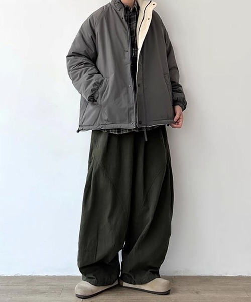 WESTBOY(ウエストボーイ)の「Y2K バルーンシルエット 軍パン ミリタリーカーゴパンツ WO26W7PT11(その他パンツ・メンズ・グリーン/ブラウン/ブラック・L/M/XL)」の14枚目の写真