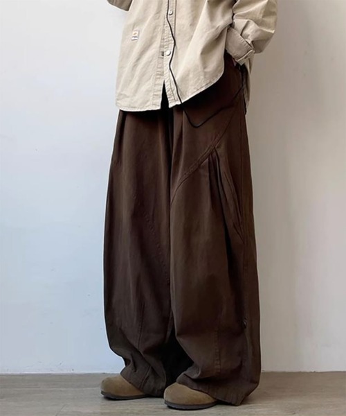 WESTBOY(ウエストボーイ)の「Y2K バルーンシルエット 軍パン ミリタリーカーゴパンツ WO26W7PT11(その他パンツ・メンズ・グリーン/ブラウン/ブラック・L/M/XL)」の17枚目の写真