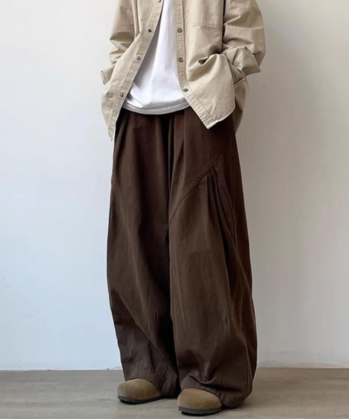 WESTBOY(ウエストボーイ)の「Y2K バルーンシルエット 軍パン ミリタリーカーゴパンツ WO26W7PT11(その他パンツ・メンズ・グリーン/ブラウン/ブラック・L/M/XL)」の18枚目の写真