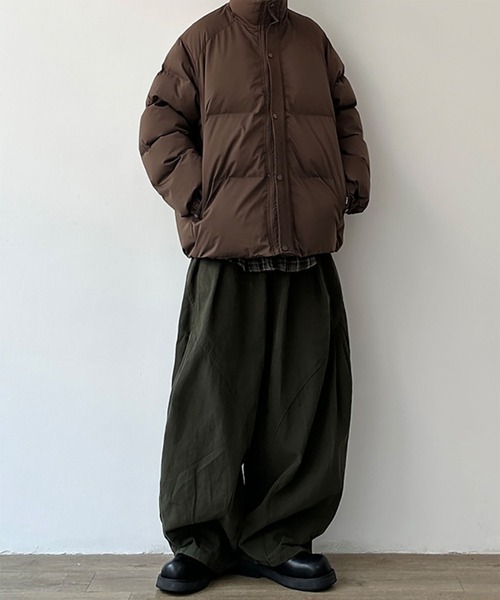 WESTBOY(ウエストボーイ)の「Y2K バルーンシルエット 軍パン ミリタリーカーゴパンツ WO26W7PT11(その他パンツ・メンズ・グリーン/ブラウン/ブラック・L/M/XL)」の8枚目の写真