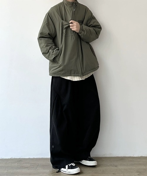 WESTBOY(ウエストボーイ)の「Y2K バルーンシルエット 軍パン ミリタリーカーゴパンツ WO26W7PT11(その他パンツ・メンズ・グリーン/ブラウン/ブラック・L/M/XL)」の6枚目の写真
