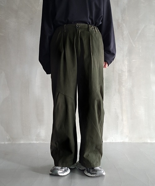 WESTBOY(ウエストボーイ)の「Y2K バルーンシルエット 軍パン ミリタリーカーゴパンツ WO26W7PT11(その他パンツ・メンズ・グリーン/ブラウン/ブラック・L/M/XL)」の19枚目の写真